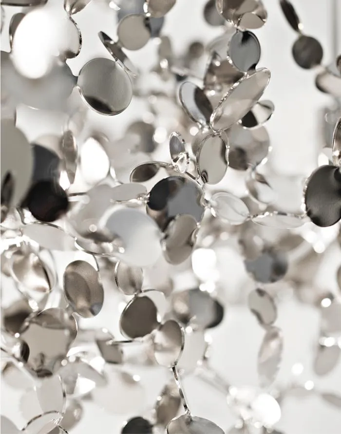 TERZANI lampe à suspension ARGENT Ø 40 cm