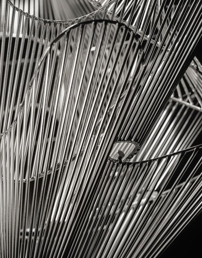 TERZANI lampe à suspension MOIRÉ