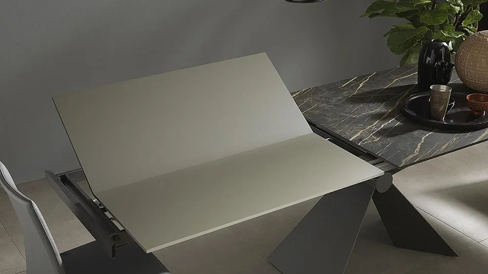 ALTACOM table extensible à rallonge rectangulaire SINTESI 160 cm