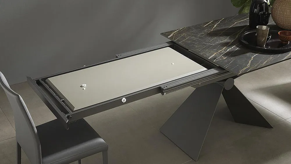 ALTACOM table extensible à rallonge rectangulaire SINTESI 200 cm