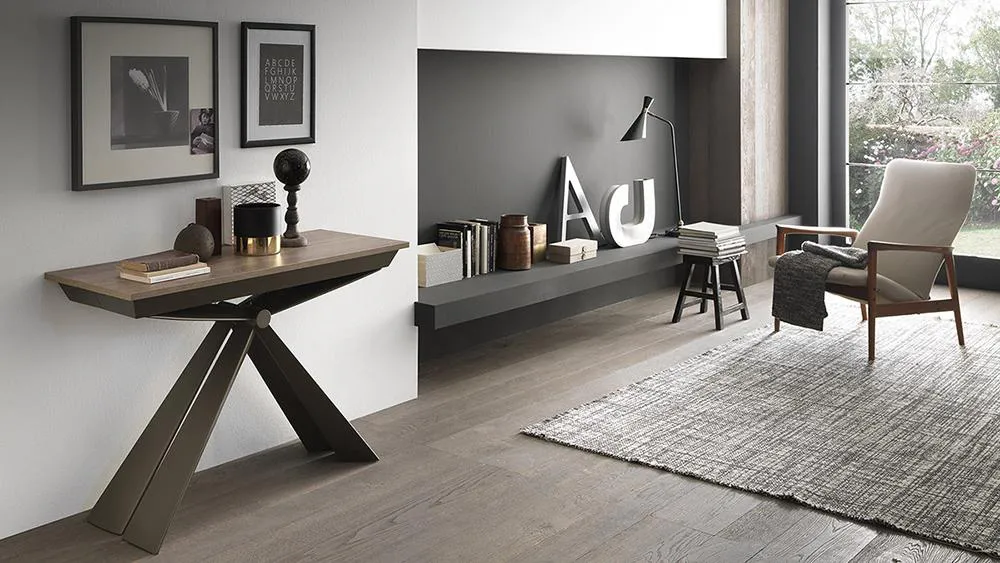 ALTACOM console transformable en table à manger GENESI 195 cm