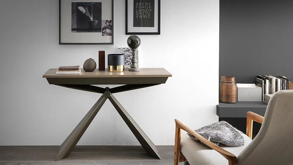 ALTACOM console transformable en table à manger GENESI 195 cm