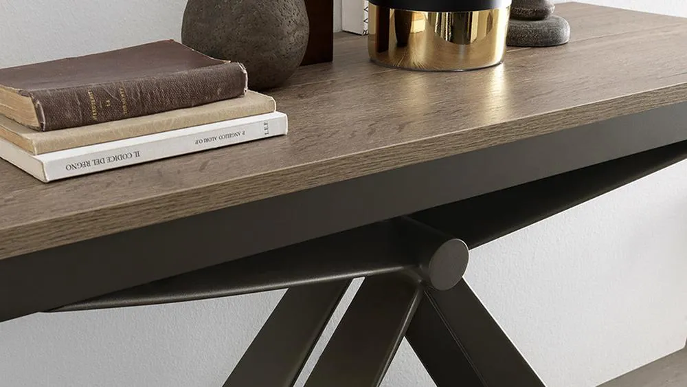 ALTACOM console transformable en table à manger GENESI 195 cm