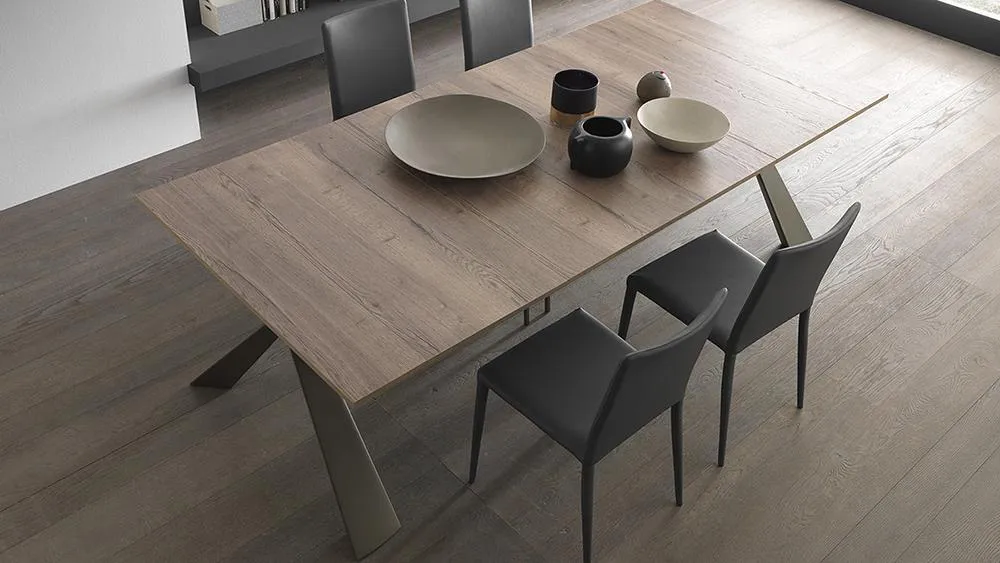 ALTACOM console transformable en table à manger GENESI 195 cm