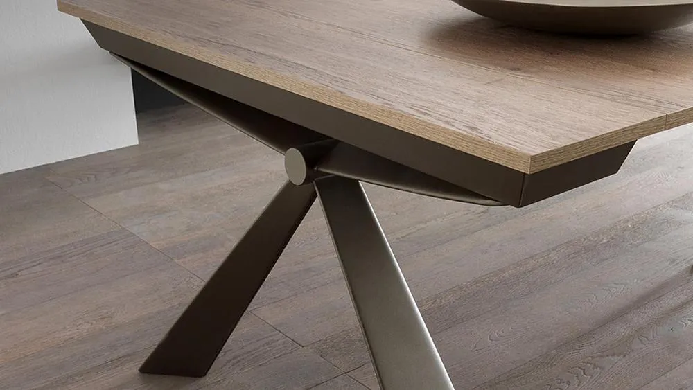ALTACOM console transformable en table à manger GENESI 195 cm