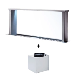 AIRONE hotte de plaque de cuisson downdraft MOZART avec moteur AMD