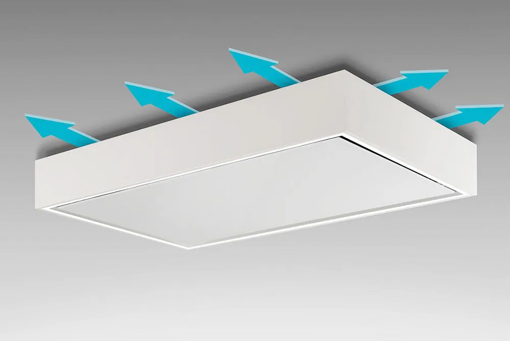 AIRONE hotte au plafond à recyclage TINTORETTO