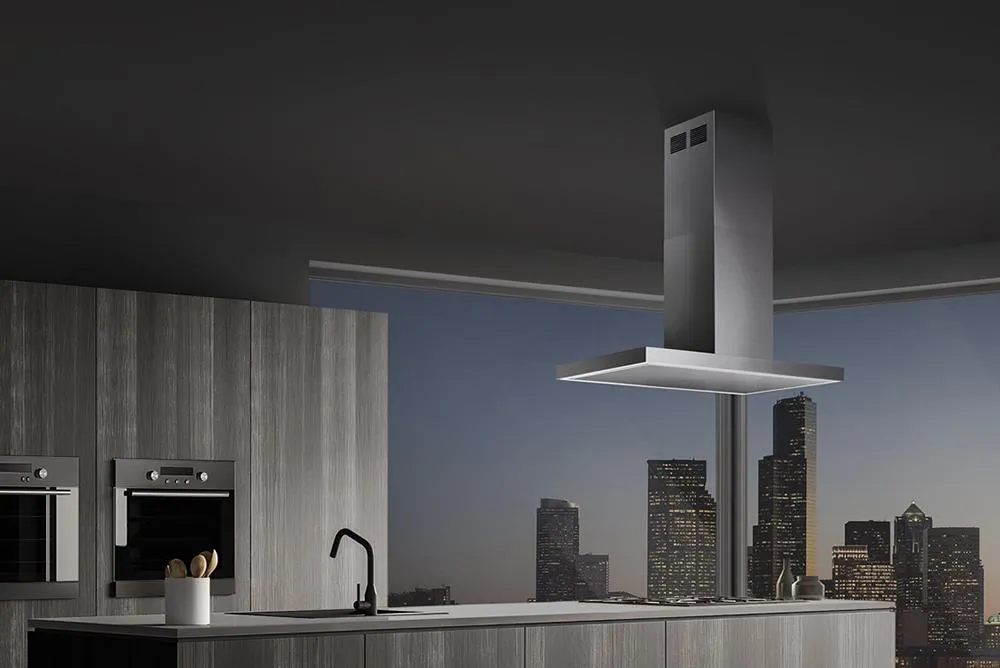 AIRONE hotte à îlot TIZIANO 120 cm