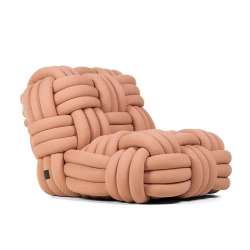 MOOOI fauteuil KNITTY LOUNGE CHAIR