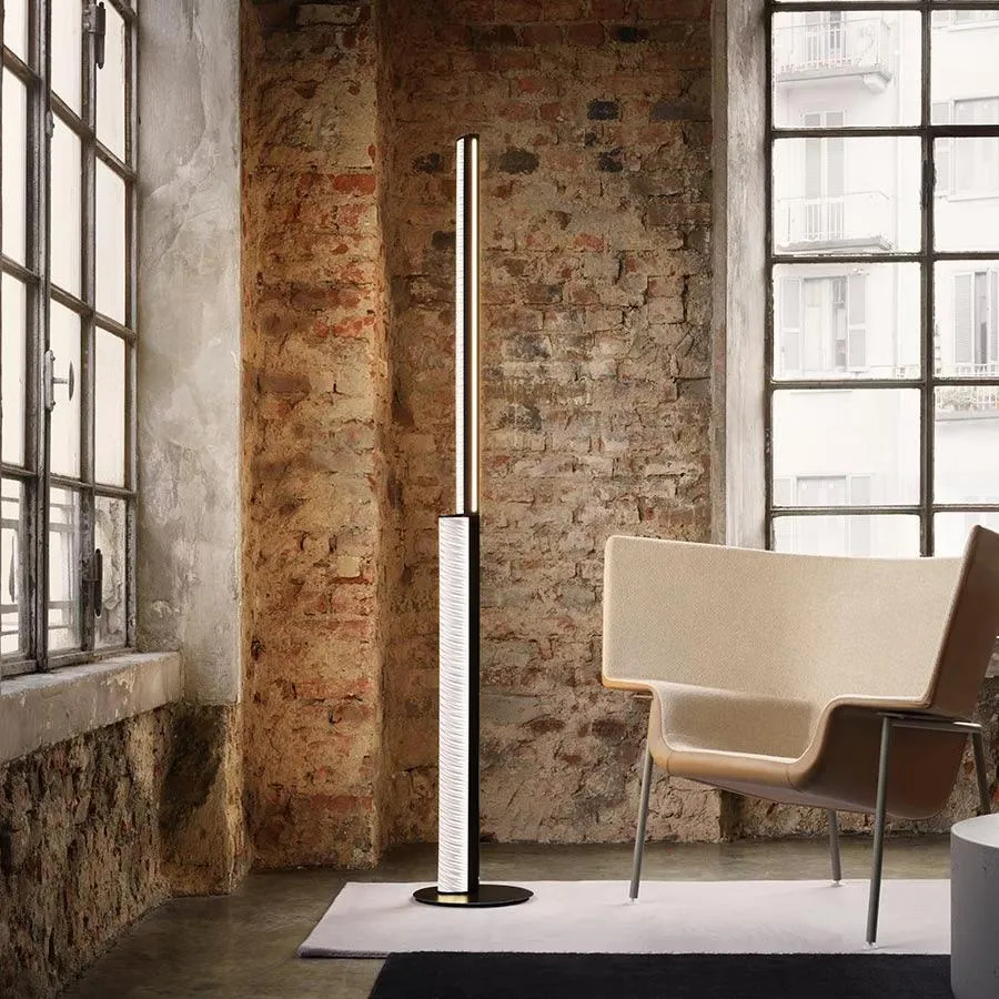 SLAMP lampadaire MODULA TWISTED