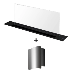 AIRONE hotte de table de cuisson aspirante MODIGLIANI avec moteur pour l'extérieur AME12