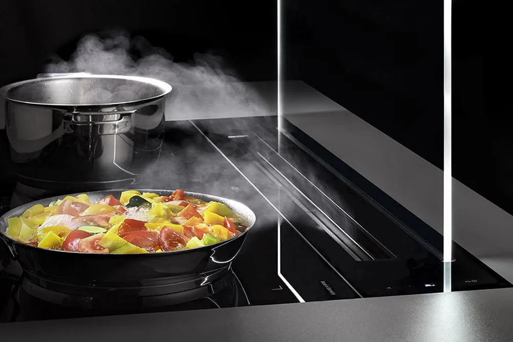 AIRONE hotte de table de cuisson aspirante MODIGLIANI avec moteur pour l'extérieur AME12