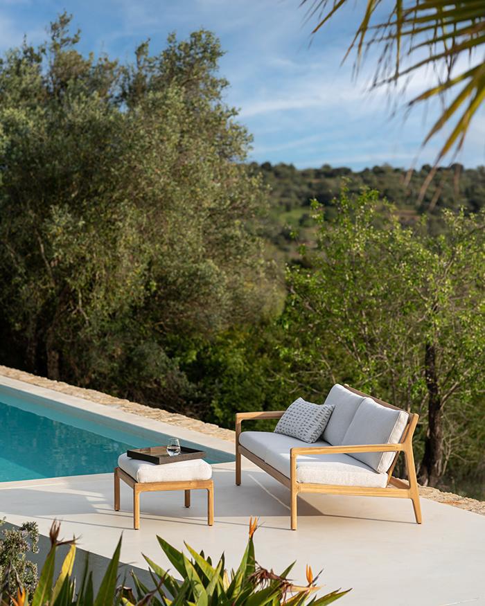 ETHNICRAFT canapé à 2 places pour l'extérieur JACK