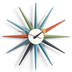 VITRA horloge murale SUNBURST CLOCK