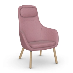 VITRA fauteuil avec le coussin d'assise amovible HAL LOUNGE CHAIR en tissu Cosy 2