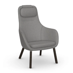 VITRA fauteuil avec le coussin d'assise amovible HAL LOUNGE CHAIR en tissu Cosy 2