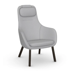 VITRA fauteuil avec le coussin d'assise amovible HAL LOUNGE CHAIR en tissu Cosy 2