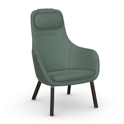 VITRA fauteuil avec le coussin d'assise amovible HAL LOUNGE CHAIR en tissu Cosy 2