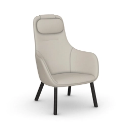 VITRA fauteuil HAL LOUNGE CHAIR en tissu Credo