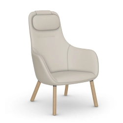 VITRA fauteuil HAL LOUNGE CHAIR en tissu Dumet