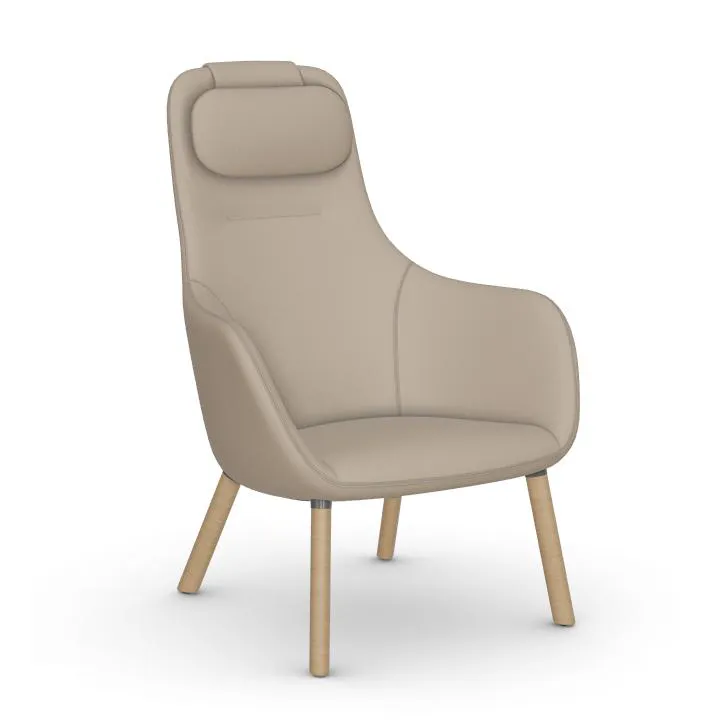 VITRA fauteuil HAL LOUNGE CHAIR en tissu Dumet