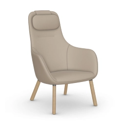 VITRA fauteuil HAL LOUNGE CHAIR en tissu Dumet