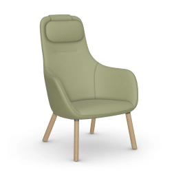 VITRA fauteuil HAL LOUNGE CHAIR en tissu Dumet