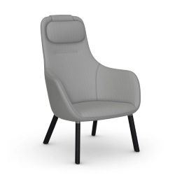 VITRA fauteuil HAL LOUNGE CHAIR en tissu Dumet