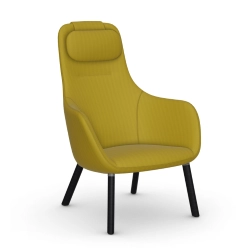 VITRA fauteuil HAL LOUNGE CHAIR en tissu Dumet