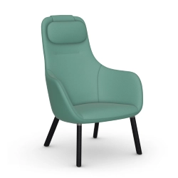 VITRA fauteuil HAL LOUNGE CHAIR en tissu Dumet