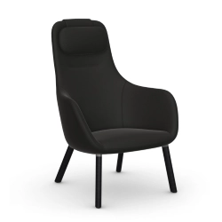 VITRA fauteuil HAL LOUNGE CHAIR en tissu Dumet