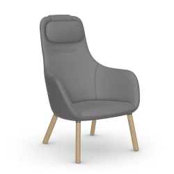 VITRA fauteuil HAL LOUNGE CHAIR en tissu Volo