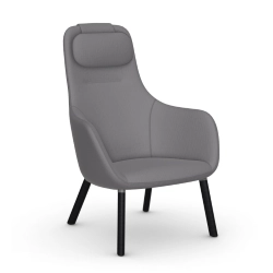 VITRA fauteuil HAL LOUNGE CHAIR en tissu Volo
