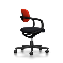 VITRA chaise de bureau ALLSTAR avec accoudoirs noirs