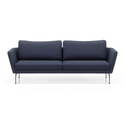 VITRA canapé à trois places SUITA avec coussins de dossier Classique