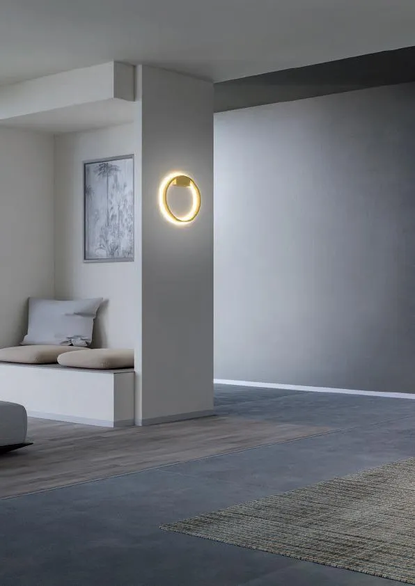 REDO GROUP lampe murale applique ou au plafond FEBE Ø 40 cm LUMIÈRE INDIRECTE