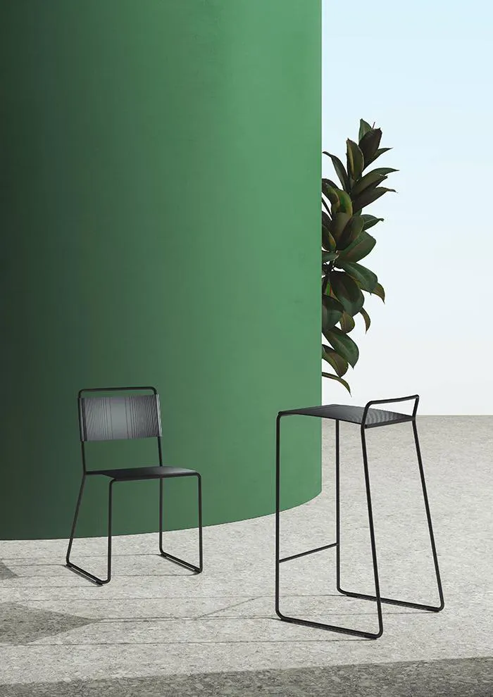 ALMA DESIGN set de 2 tabourets ESTROSA H 67 cm