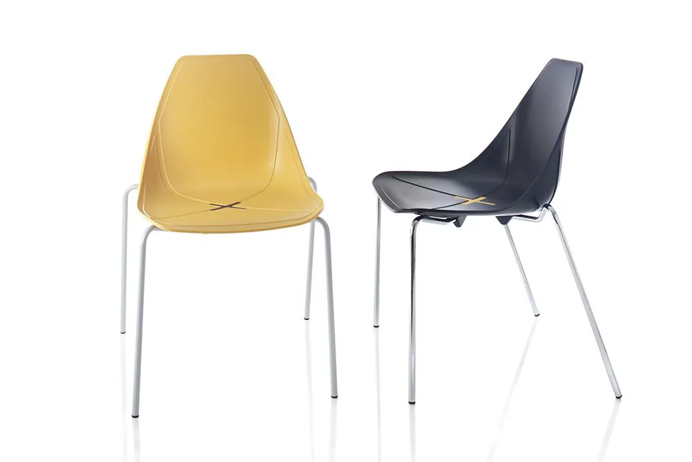 ALMA DESIGN X Chair Collection set de 4 chaises X FOUR