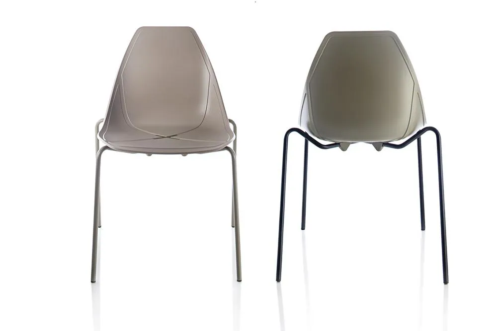 ALMA DESIGN X Chair Collection set de 4 chaises X FOUR
