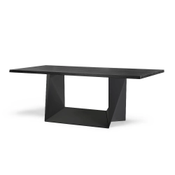 ALMA DESIGN table avec la base noire CLINT