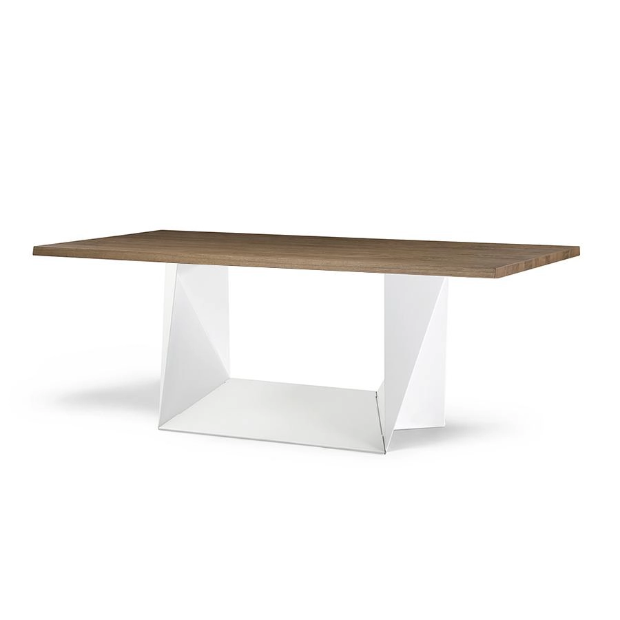ALMA DESIGN table avec la base blanche CLINT