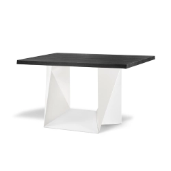ALMA DESIGN table avec la base blanche CLINT