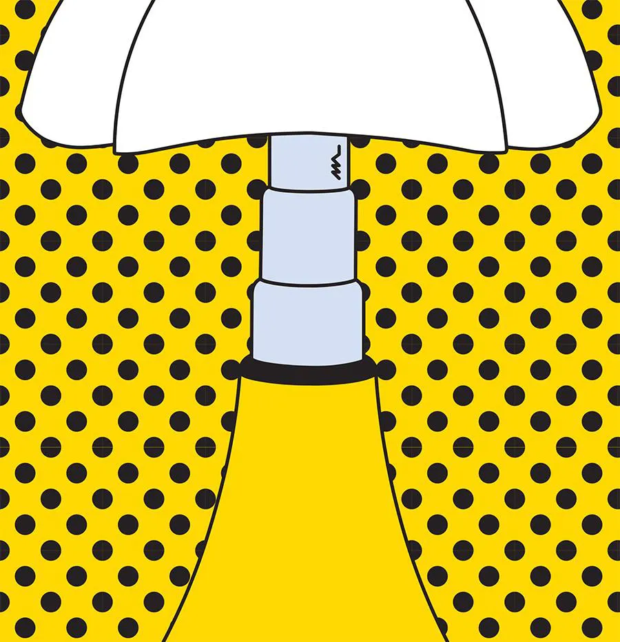 MARTINELLI LUCE lampe de table MINIPIPISTRELLO POP