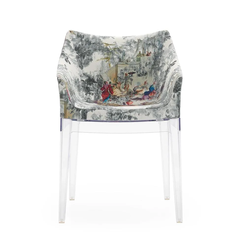 KARTELL fauteuil MADAME tissu RUBELLI