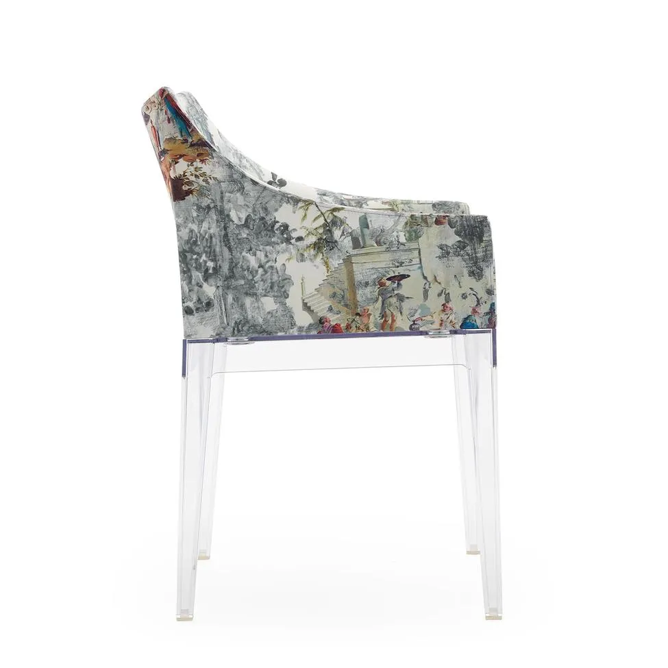 KARTELL fauteuil MADAME tissu RUBELLI