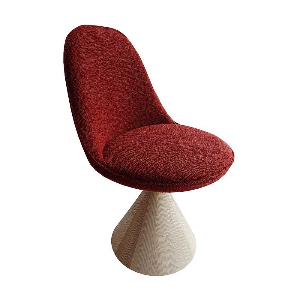 PORRO chaise avec base conique pivotante ROMBY