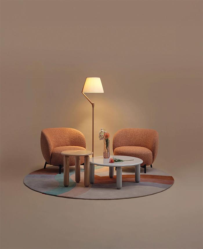 KARTELL table basse UNDIQUE MAS H 44 cm