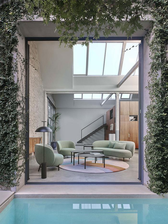 KARTELL table basse UNDIQUE H 51 cm