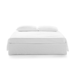 GERVASONI lit deux personnes avec Caveau 1 GHOST 80 L pour matelas de 160x200 cm
