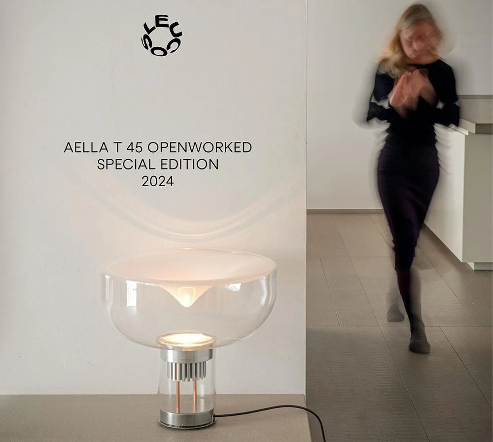 LEUCOS lampe de table AELLA T 45 OPENWORKED